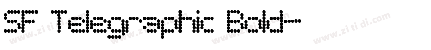 SF Telegraphic Bold字体转换
